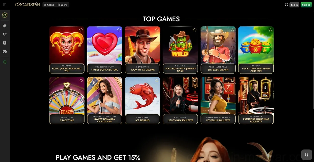 Oscarspin Casino Casino